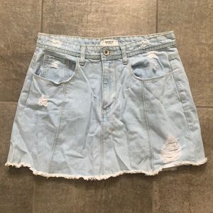 Denim skirt